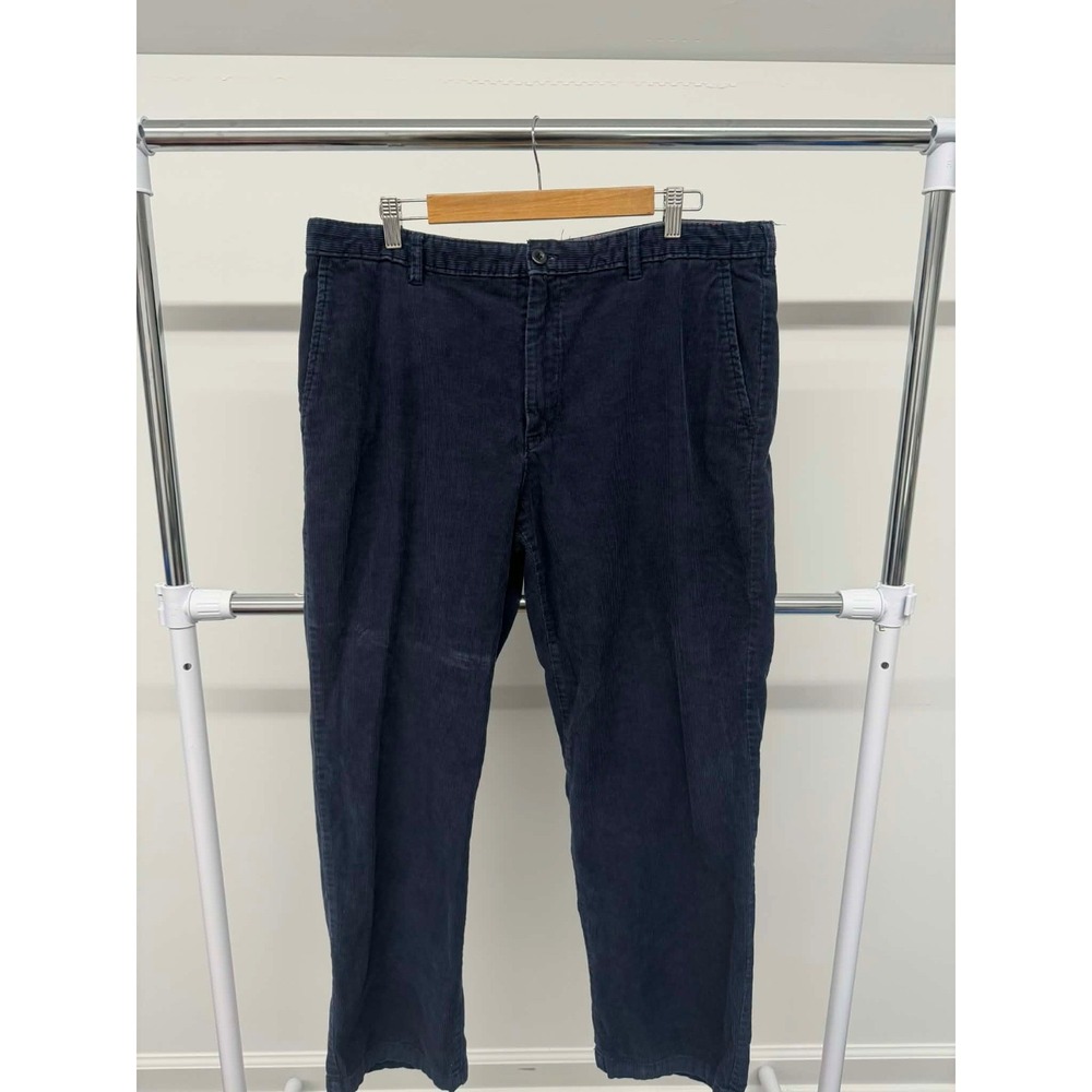 Men's Corduroy IZOD Chino Pants Navy Size 38‎